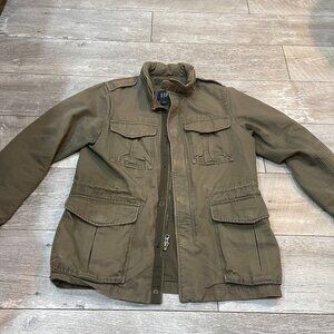 M-65 HD Thick Gap Men's Military Field Jacket green M
